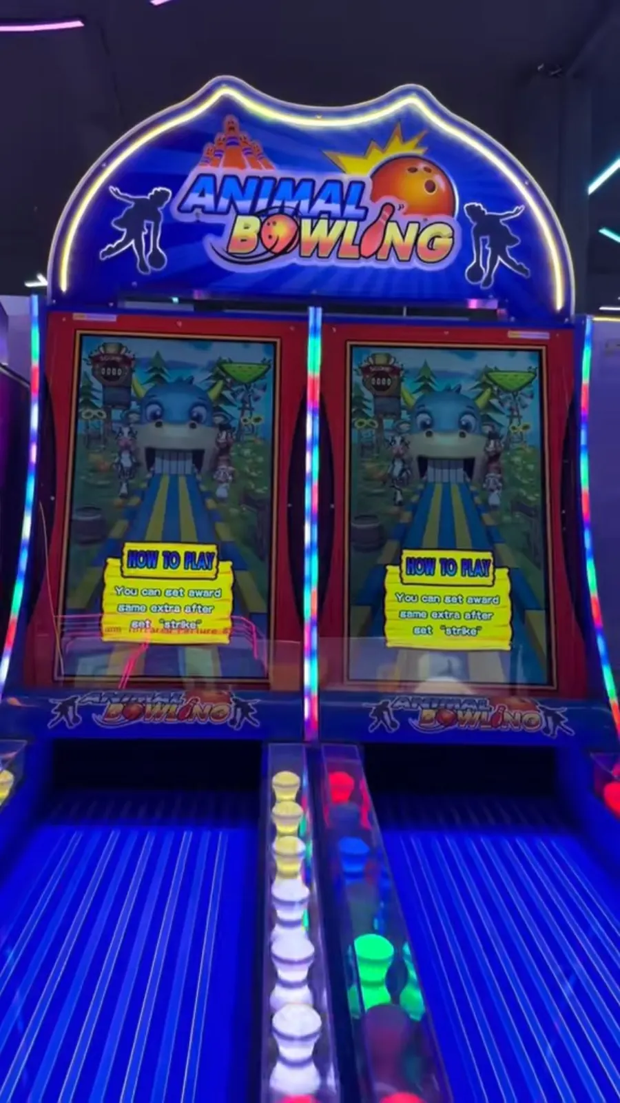 Máquinas de la sala de recreativos